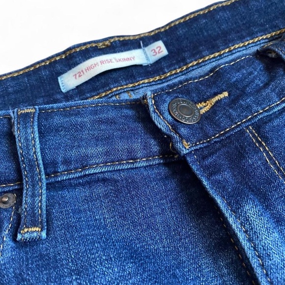 Levi’s High Rise 721 Skinny Jeans | Size 32 - Picture 2 of 4